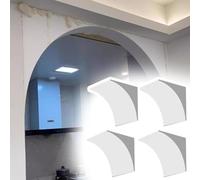 Este Kit de Arco para decoración de Interiores con Esquinas Redondeadas Modernas, Juego de molduras semicirculares para Puertas y revestimientos de Paredes