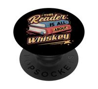 Este Lector es Todo sobre Whisky | Libro y Humor borbón PopSockets PopGrip Adhesivo