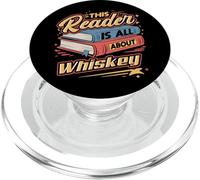 Este Lector es Todo sobre Whisky | Libro y Humor borbón PopSockets PopGrip para MagSafe