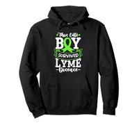 este lindo niño sobrevivió a la enfermedad de Lyme Diseño Sudadera con Capucha
