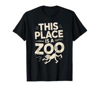 Este lugar es un dicho sarcástico divertido del zoológico Camiseta