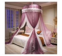 Este Marco de Cama con Dosel, mosquitera para Cama, Dosel de Cama de Princesa, Red de Encaje, decoración de Cama, Tienda Colgante Redonda, cúpula, Cortina de Cama para Dormitorio de Mujeres