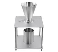 Este medidor de Densidad aparente, volumétrico de acumulación Natural con Salida de 30 mm, Vaso medidor de 500 ml, medición de precisión, Altura del Embudo de 135 mm para Uso en Laboratorio