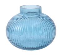 Este moderno jarrón minimalista de rayas es hermoso y elegante,lo que lo convierte en una pieza decorativa ideal for salas de estar y comedores. Su gran capacidad lo hace perfecto(Blue)