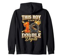 Este niño es Ahora Artes Marciales de Dos dígitos 10 cumpleaños Sudadera con Capucha