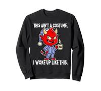 Este no es un Disfraz, me desperté como, Esto, Diablo de Sudadera