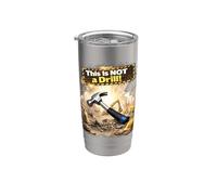 Este no es un simulacro, divertido obrero de la construcción Vaso térmico de acero inoxidable de doble pared