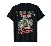 Este Opa no es viejo, es un padre clásico y divertido de motociclistas Camiseta