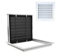 Este Panel de Acceso con Rejilla y Cubierta de Malla, con Filtro de Retorno de Aire extraíble, es Ideal para el hogar, la Oficina, la fábrica y el Hotel, y Cuenta con una Puerta de ventilaci