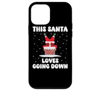 Este Papá Noel ama IR Abajo Divertido Navidad Adulto Humor Meme Carcasa para iPhone 12 Mini