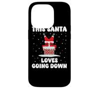 Este Papá Noel ama IR Abajo Divertido Navidad Adulto Humor Meme Carcasa para iPhone 14 Pro