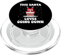 Este Papá Noel ama IR Abajo Divertido Navidad Adulto Humor Meme PopSockets PopGrip para MagSafe