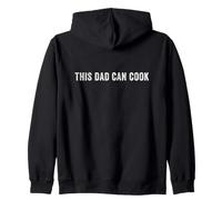 Este papá Puede cocinar, papá Cocina Sudadera con Capucha