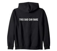 Este papá Puede Hornear Divertido horneando a Dad Baker Sudadera con Capucha