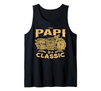 Este Papi es un motor clásico mecánico de motocicleta Camiseta sin Mangas