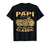 Este Papi no es viejo, es un motor de moto clásico y divertido Camiseta