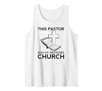 Este Pastor Tiene un Impresionante Sacerdote Ministro del Clero de la Iglesia Camiseta sin Mangas