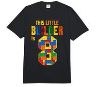Este pequeño Constructor es 8 Bloques de construcción para niños de 8º cumpleaños Comfort Colors Adult Heavyweight T-Shirt