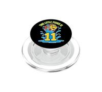 Este pequeño Pescador es una niña de 11 años Que Cumple años pescando PopSockets PopGrip para MagSafe