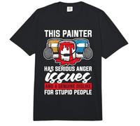 Este Pintor Tiene serios Problemas de ira y Pintor de Pintura Comfort Colors Adult Heavyweight T-Shirt