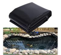 Este Revestimiento PremiumPond Liner de 4x4m y 15x15m es una Membrana Flexible Negra Resistente al desgarro para estanques de jardín, estanques de Peces, cascadas y Fuentes. Revestimiento du