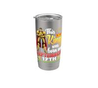 Este Rey Nació El 17 de Septiembre Feliz Cumpleaños Para Mí Vaso térmico de acero inoxidable de doble pared