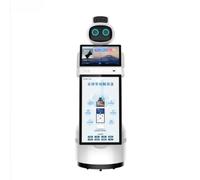 Este robot de servicio, con su construcción de chapa de ABS y tecnología de rango láser para evitar obstáculos precisos, es adecuado para servicio de vestíbulo de hotel y asistencia en reuniones de