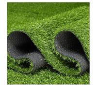 Este Rollo de césped Artificial, 1 x 10 m, Alfombra de césped Artificial de 20 mm de Altura de Pelo, tapete de césped Artificial de Aspecto Realista Que se Mantiene Verde Todo el año, respal