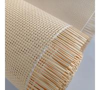 Este Rollo de Malla Tejida de ratán Natural y ecológico Tiene 35 cm de Ancho y Mide 50 cm x 200 cm. Es Ideal para proyectos de Bricolaje, decoración del hogar y Manualidades, y también es un