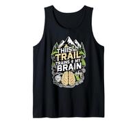 Este Sendero Entrena mi Cerebro y Camina por la Salud Mental Camiseta sin Mangas