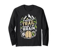 Este Sendero Entrena mi Cerebro y Camina por la Salud Mental Manga Larga