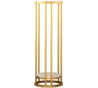 Este Soporte Alto para Plantas de Interior es Ideal para la Sala de Estar, y también Sirve como Estante o Soporte de Metal Moderno para macetas en el balcón.