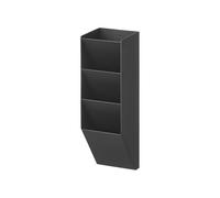 Este Soporte se Fija magnéticamente a Superficies metálicas como Nuestro Panel magnético de Escritorio y Ofrece un Espacio práctico para bolígrafos y Material de Oficina.