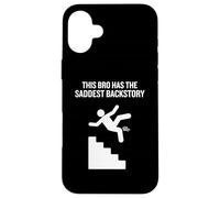 Este Tipo Tiene la Historia más Triste Meme Divertido Amante Carcasa para iPhone 16 Plus