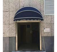 Este toldo Curvo retráctil, con Forma de semiesfera Plegable, es Ideal para Ventanas y Puertas, Ofrece protección Solar y contra la Lluvia, y Proporciona Sombra para el Patio.