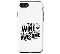 Este Vino me Hace increíble Amante del Vino Divertido Carcasa para iPhone SE (2020) / 7/8