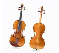 Este Violín Solo Profesional De Madera Maciza Hecho A Mano En Tamaño 4/4 Es Adecuado Para Alturas Entre 155 Y 220 Cm. Violín