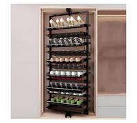 Este Zapatero Giratorio de 360° Cuenta con un diseño Ajustable de Varias Capas Que Ahorra Espacio, lo Que lo Convierte en la opción Ideal para pasillos y recibidores. Maximiza el Espacio par