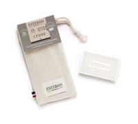 Esteban Cedre - Bolsa porta perfume de cerámica cruda perfumada recargable con bolsa de gasa de algodón