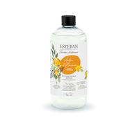 Esteban - Recarga de fragancia de 500 ml - Ámbar y bálsamos - Recarga para bouquet o ambientador - Refinamiento interior - 6 meses de fragancia - Alcohol vegetal - Botella reciclable