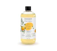 Esteban - Recarga de fragancia de 500 ml - Aroma azahar - Recarga para bouquet o ambientador - Refinamiento interior - 6 meses de fragancia - Alcohol vegetal - Botella reciclable
