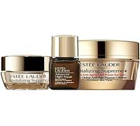 Estee Lauder Cosmetici Trattamento Viso Revitalizing Supreme + Global Anti-aging Cell Power Eye Balm Confetto Regalo - 5 Ml + 5 Ml + 7 Ml, Almond