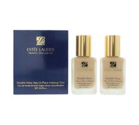 Estee Lauder Double Wear Stay-In-Place Makeup 1W2 Sand Duo Foundation 2 x 30ml