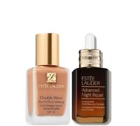 Estee Lauder Double Wear Stay-in-Place Makeup & Advanced Night Repair Serum Bundle (Various Shades) - 1N2 Ecru