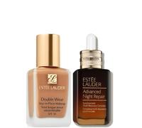 Estee Lauder Double Wear Stay-in-Place Makeup & Advanced Night Repair Serum Bundle (Various Shades) - 3W1 Tawny