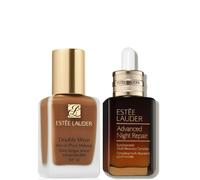 Estee Lauder Double Wear Stay-in-Place Makeup & Advanced Night Repair Serum Bundle (Various Shades) - 5W1.5 Cinnamon