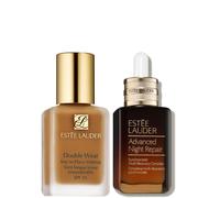 Estee Lauder Double Wear Stay-in-Place Makeup & Advanced Night Repair Serum Bundle (Various Shades) - 5W2 Rich Caramel