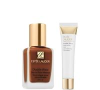 Estee Lauder Double Wear Stay-in-Place Makeup & Double Wear Smooth and Blur Primer Bundle (Various Shades) - 2C1 Pure Beige