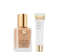 Estee Lauder Double Wear Stay-in-Place Makeup & Double Wear Smooth and Blur Primer Bundle (Various Shades) - 2N2 Buff