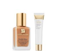 Estee Lauder Double Wear Stay-in-Place Makeup & Double Wear Smooth and Blur Primer Bundle (Various Shades) - 3W1.5 Fawn